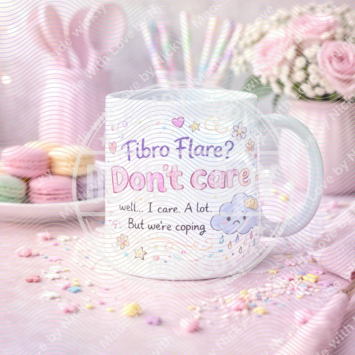 Fibro Warrior Mugs | Fibromyalgia Awareness | 10 Designs