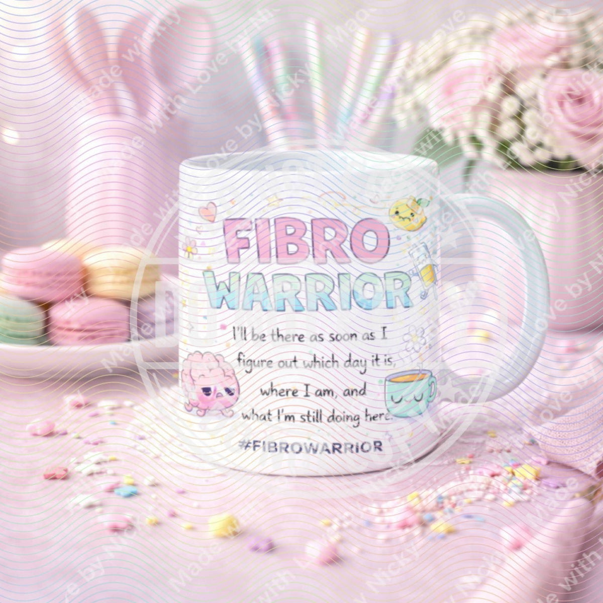 Fibro Warrior Mugs | Fibromyalgia Awareness | 10 Designs