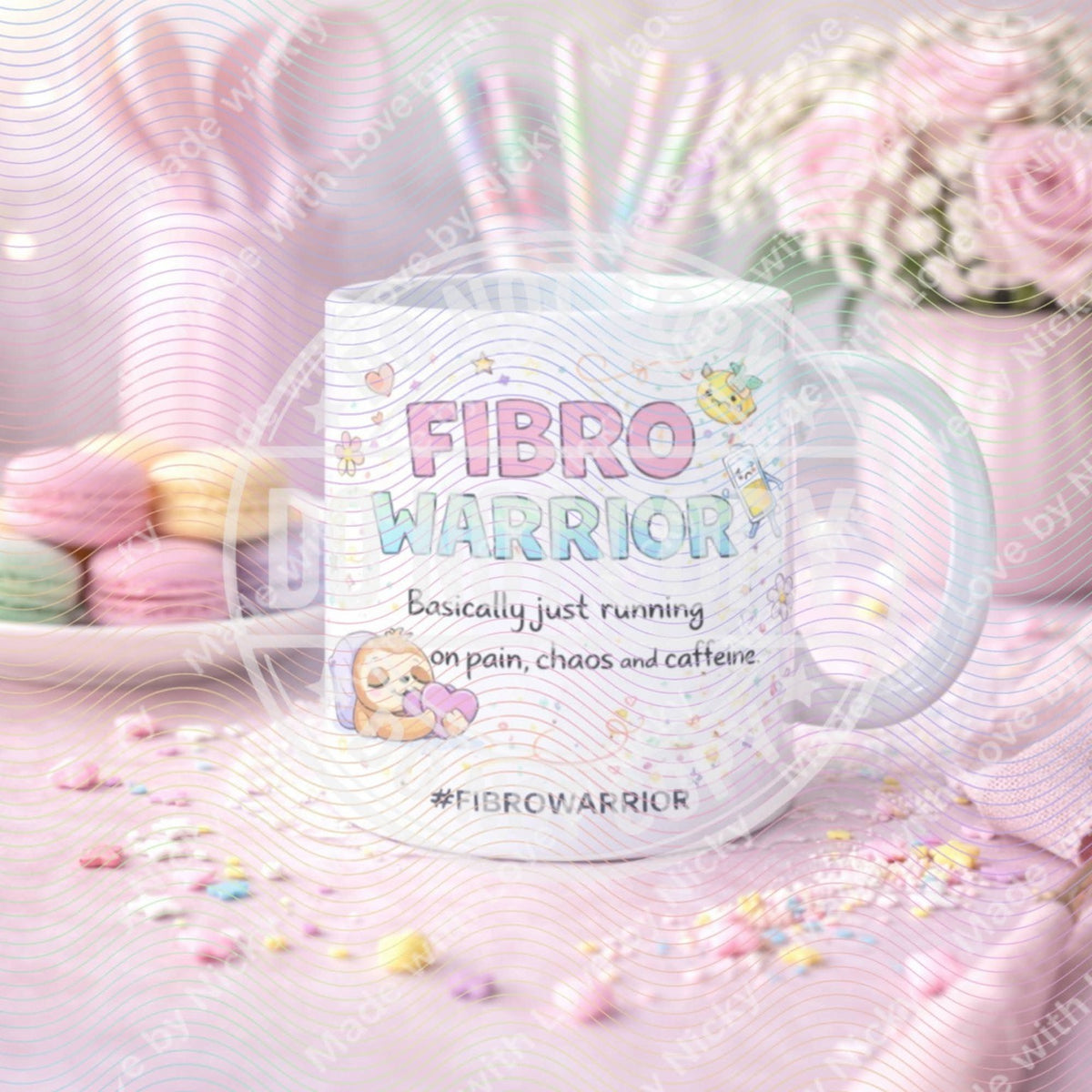 Fibro Warrior Mugs | Fibromyalgia Awareness | 10 Designs
