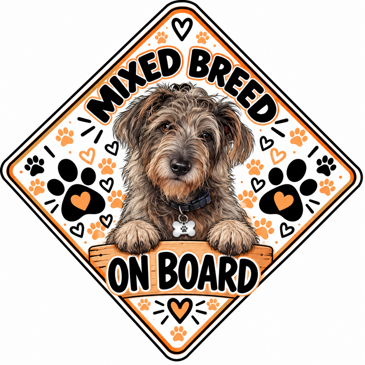 Mixed Breed On Board