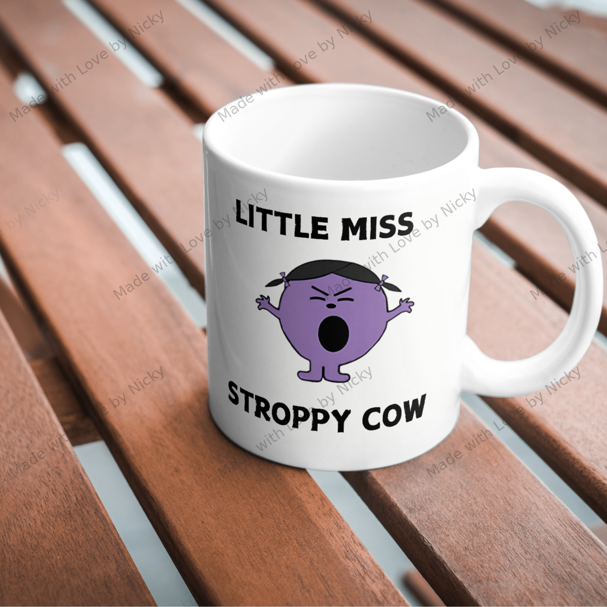 Funny Little Miss & Mister Mugs | Choose Your Design