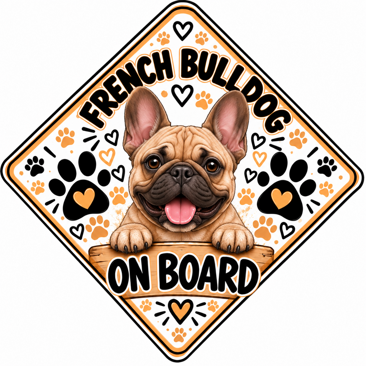 French Bulldog On Board