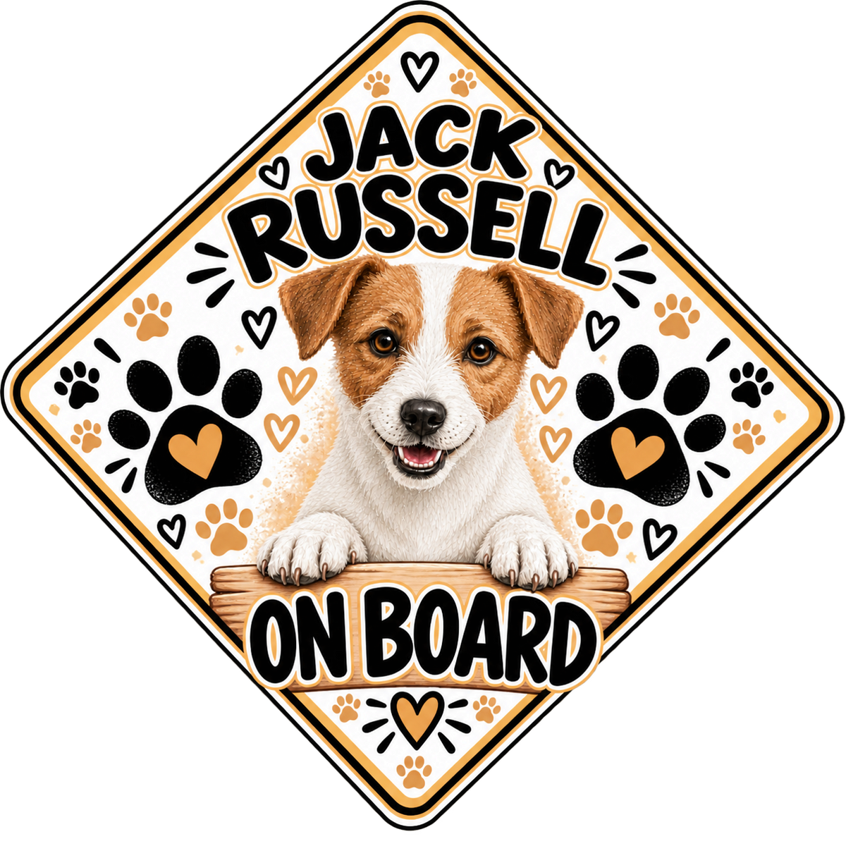 Jack Russell On Board