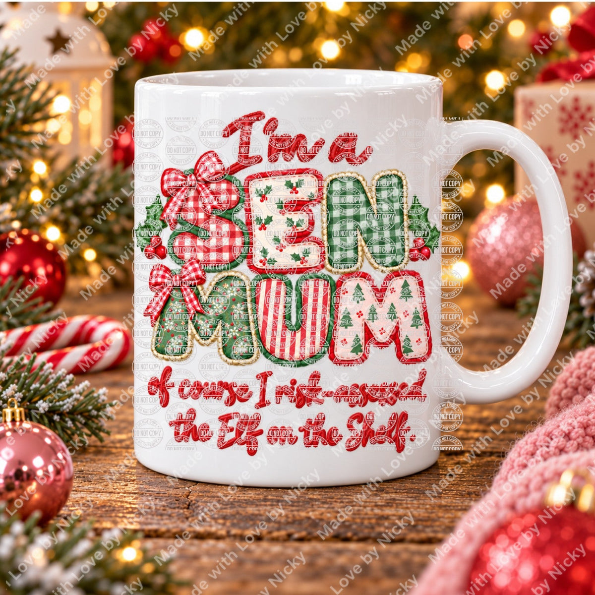 SEN Mum Mug - Design 12