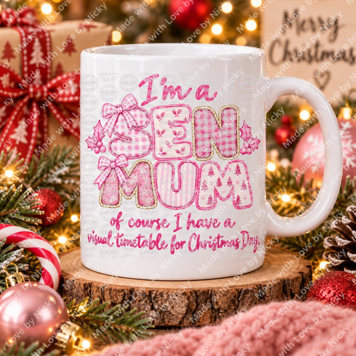 SEN Mum Mug - Design 1