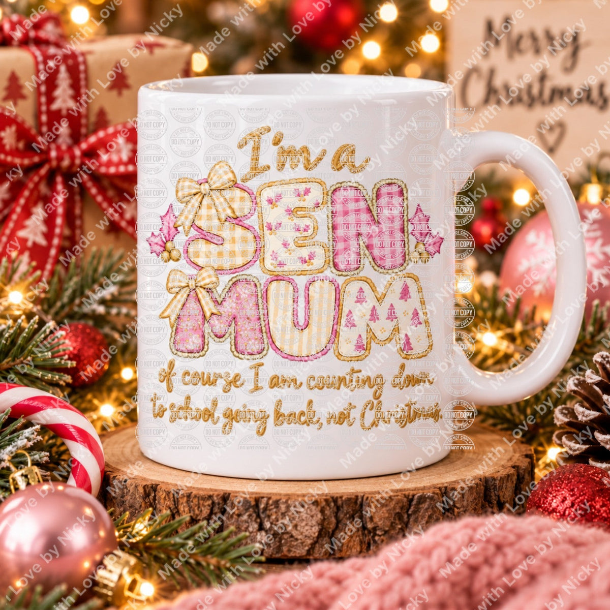 SEN Mum Mug - Design 7