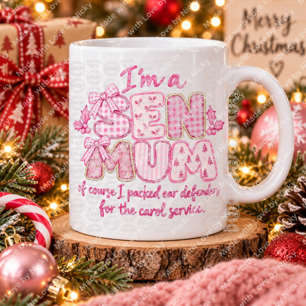 SEN Mum Mug - Design 8