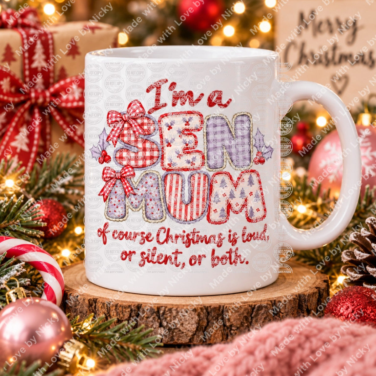 SEN Mum Mug - Design 9