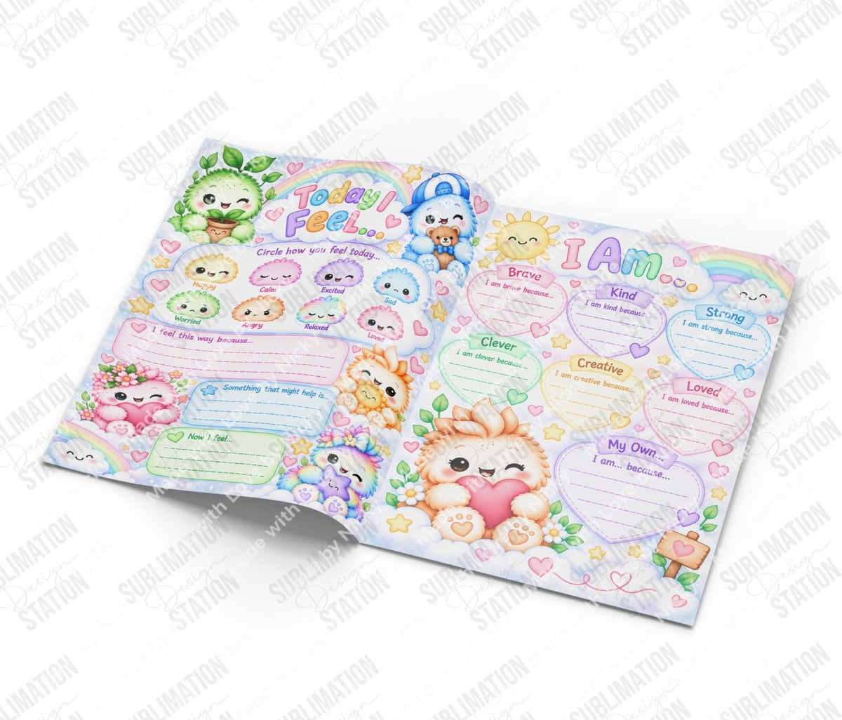 The Believings Children's Journal inside pages