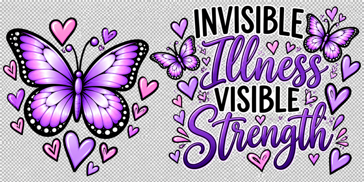 Design 2 - Invisible Illness Visible Strength