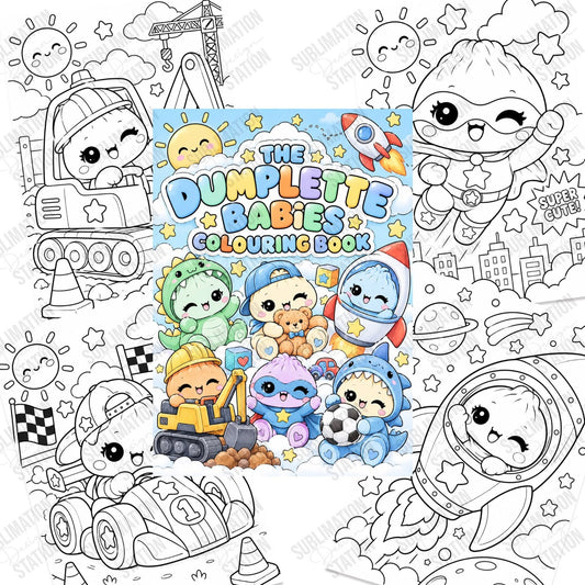 Dumplettes Colouring Book Bundle | Babies Fun and Adventure