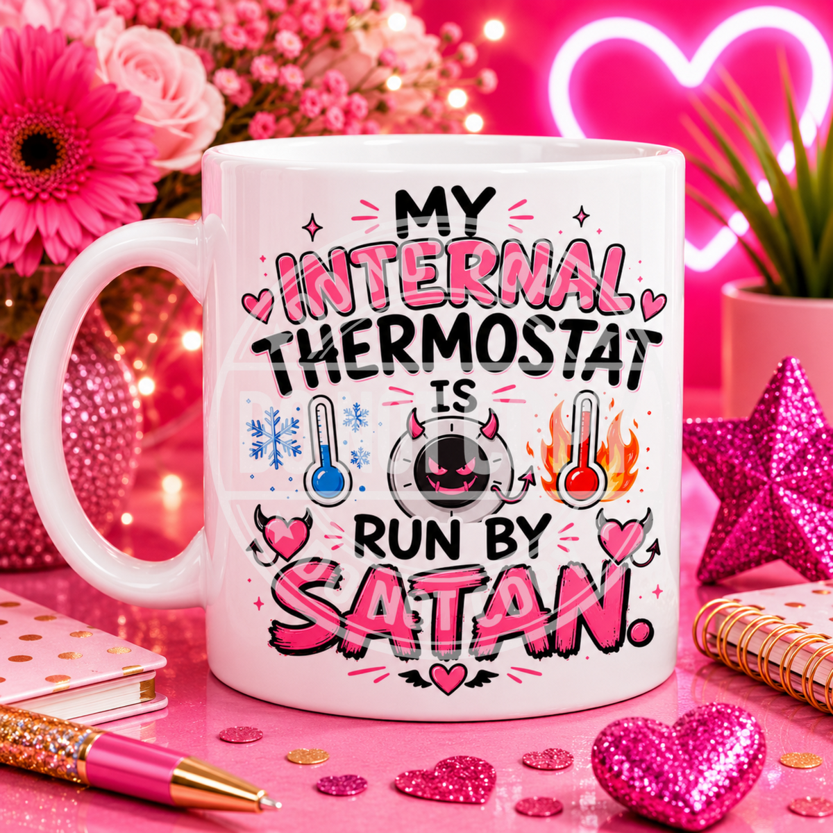 Design 12: Internal Thermostat Run by Satan