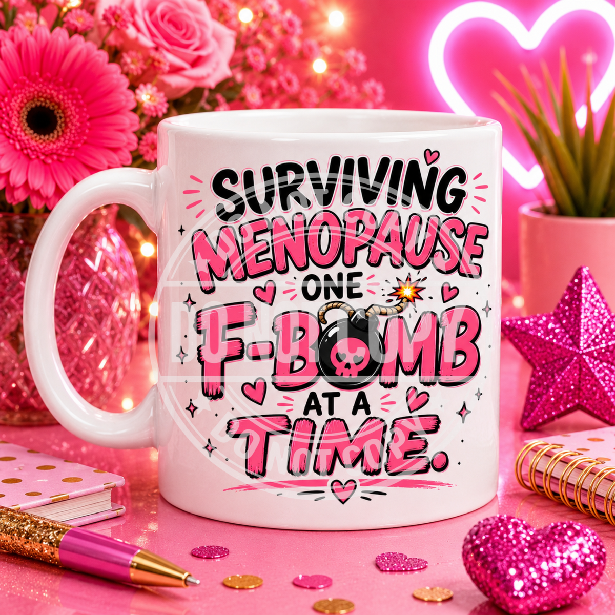 Design 13: Surviving Menopause One F-Bomb at a Time