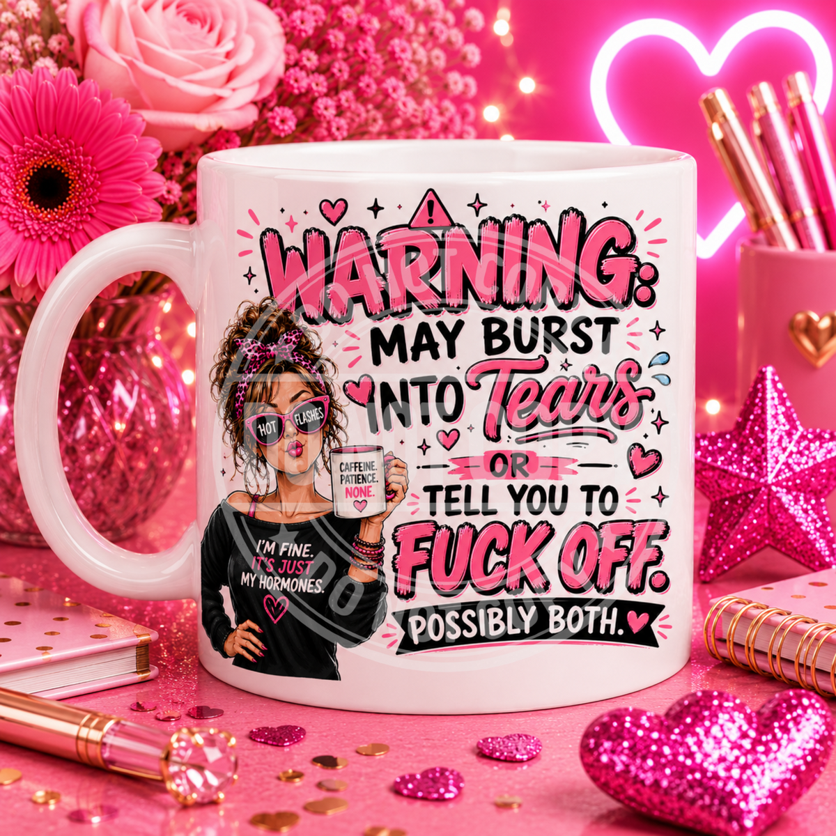 Design 19: Warning - Tears or Fuck Off