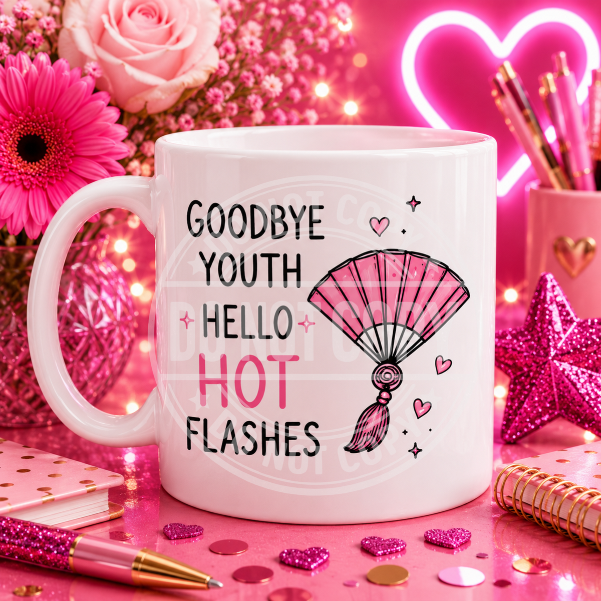 Design 20: Goodbye Youth Hello Hot Flashes
