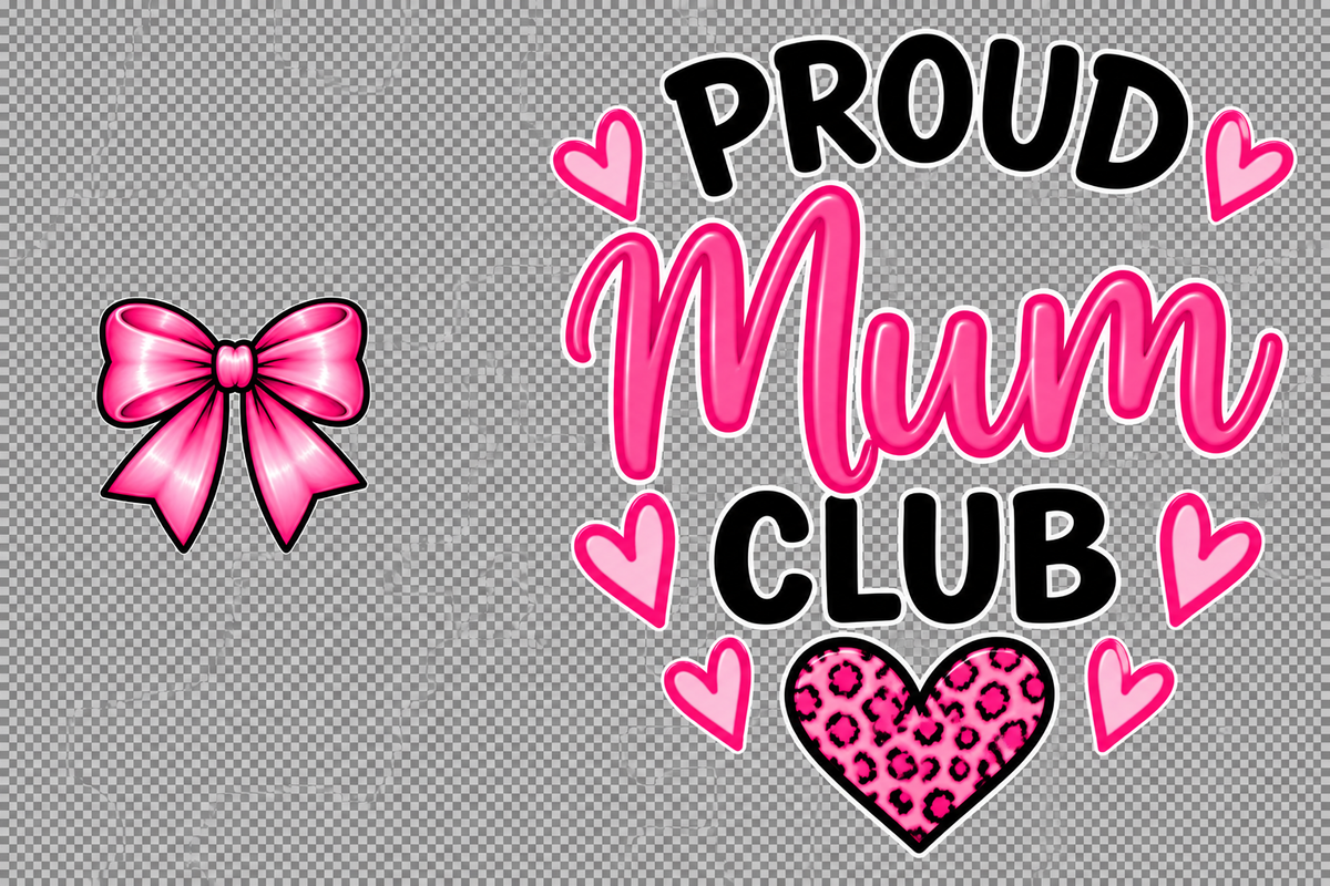Design 9 - Proud Mum Club